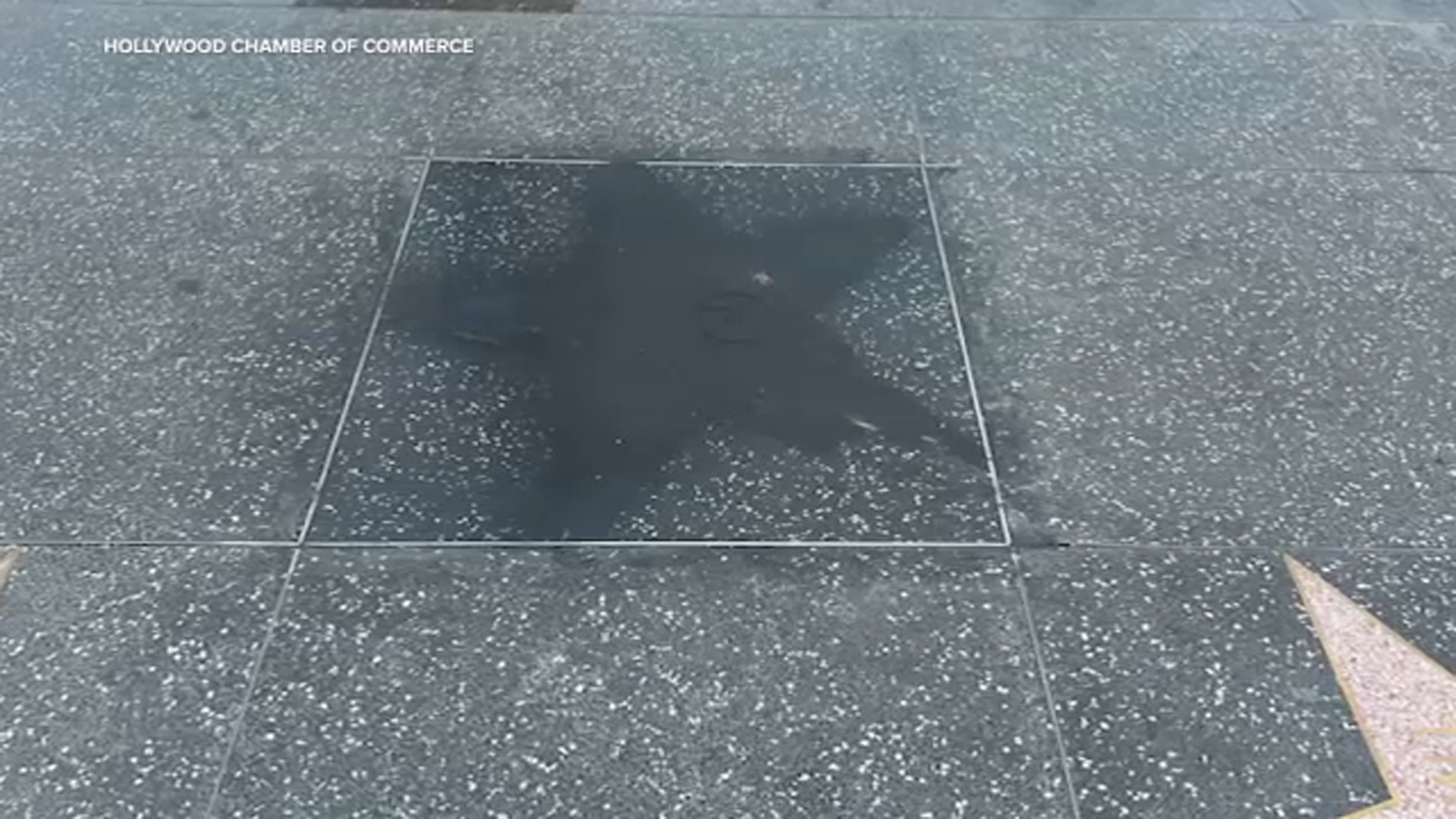 Jenni Rivera's star among 3 vandalized with black paint on Hollywood Walk of Fame