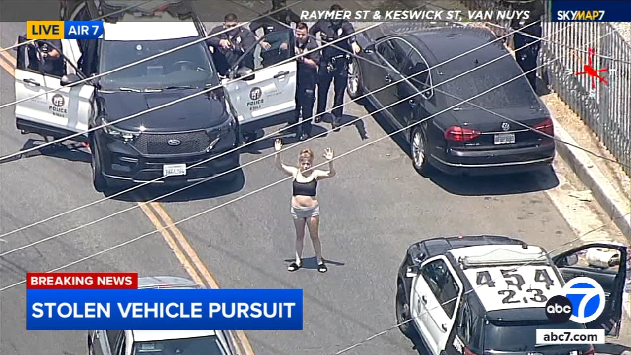 Police chase live updates: Stolen car suspect leads police on high ...