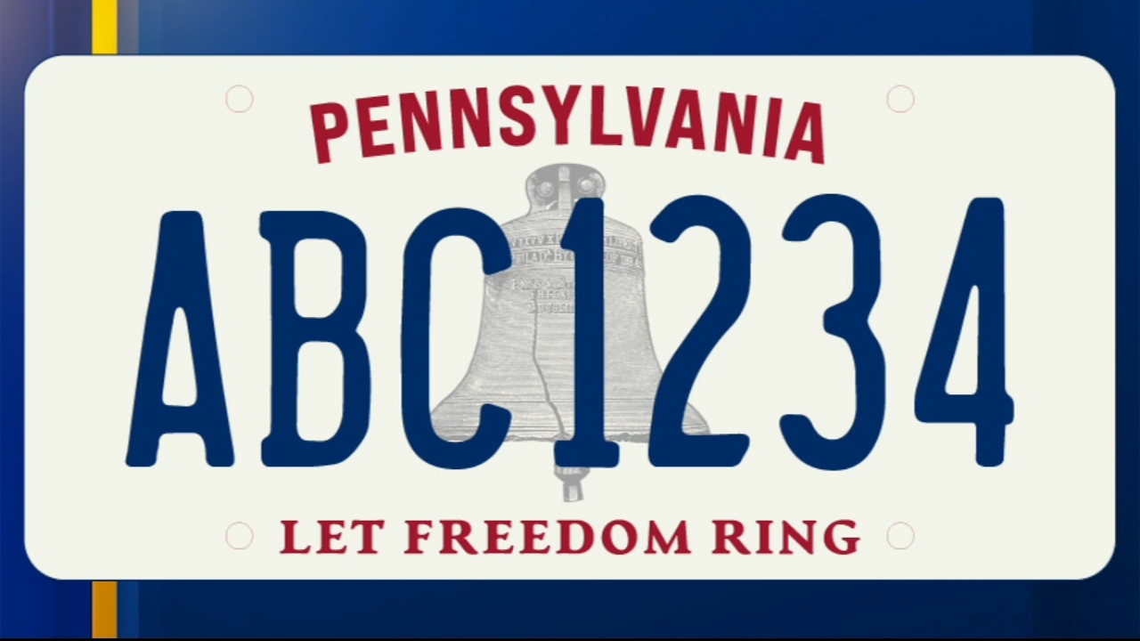 Pennsylvania unveils first new license plate design in more than 20 years