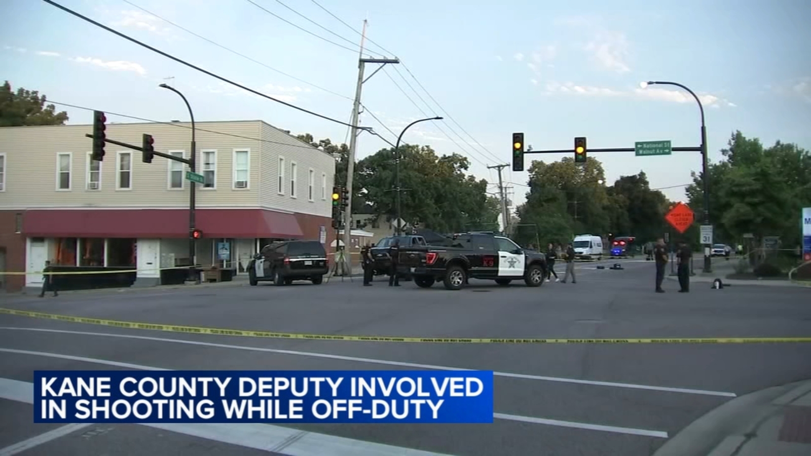 Elgin shooting Offduty Kane County sheriff deputy fatally shot person