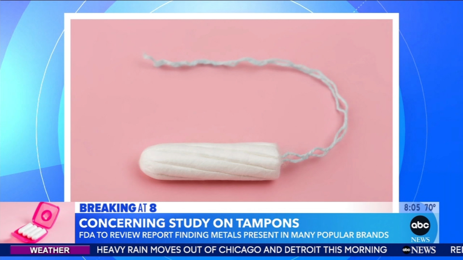 New study raises questions about tampon safety for women after report