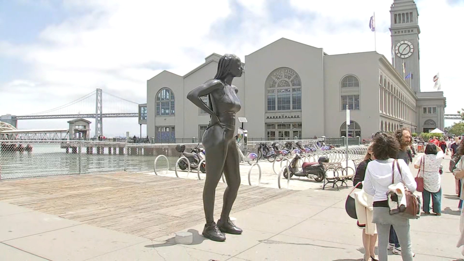  as sounds turn to noise san francisco embarcadero s newest art