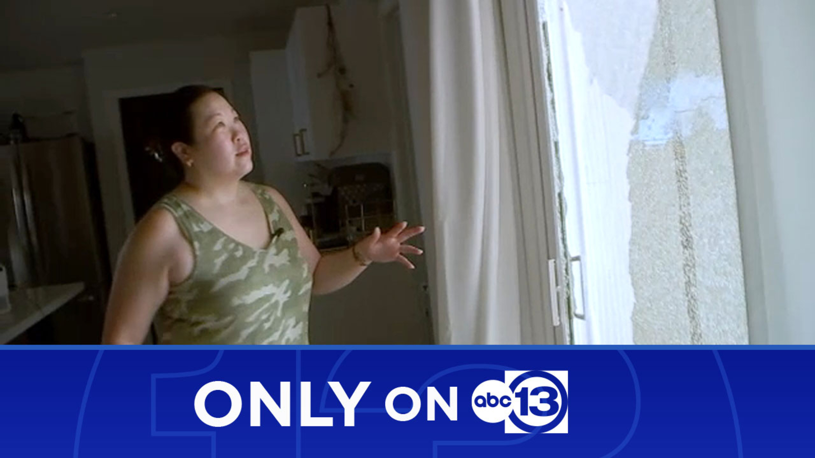 Houston woman says burglar, not Beryl, shattered her home's glass door in storm's wake