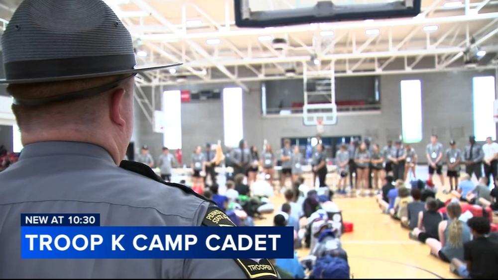 Pa. State Police hold 'Troop K Camp Cadet' at Valley Forge Military Academy