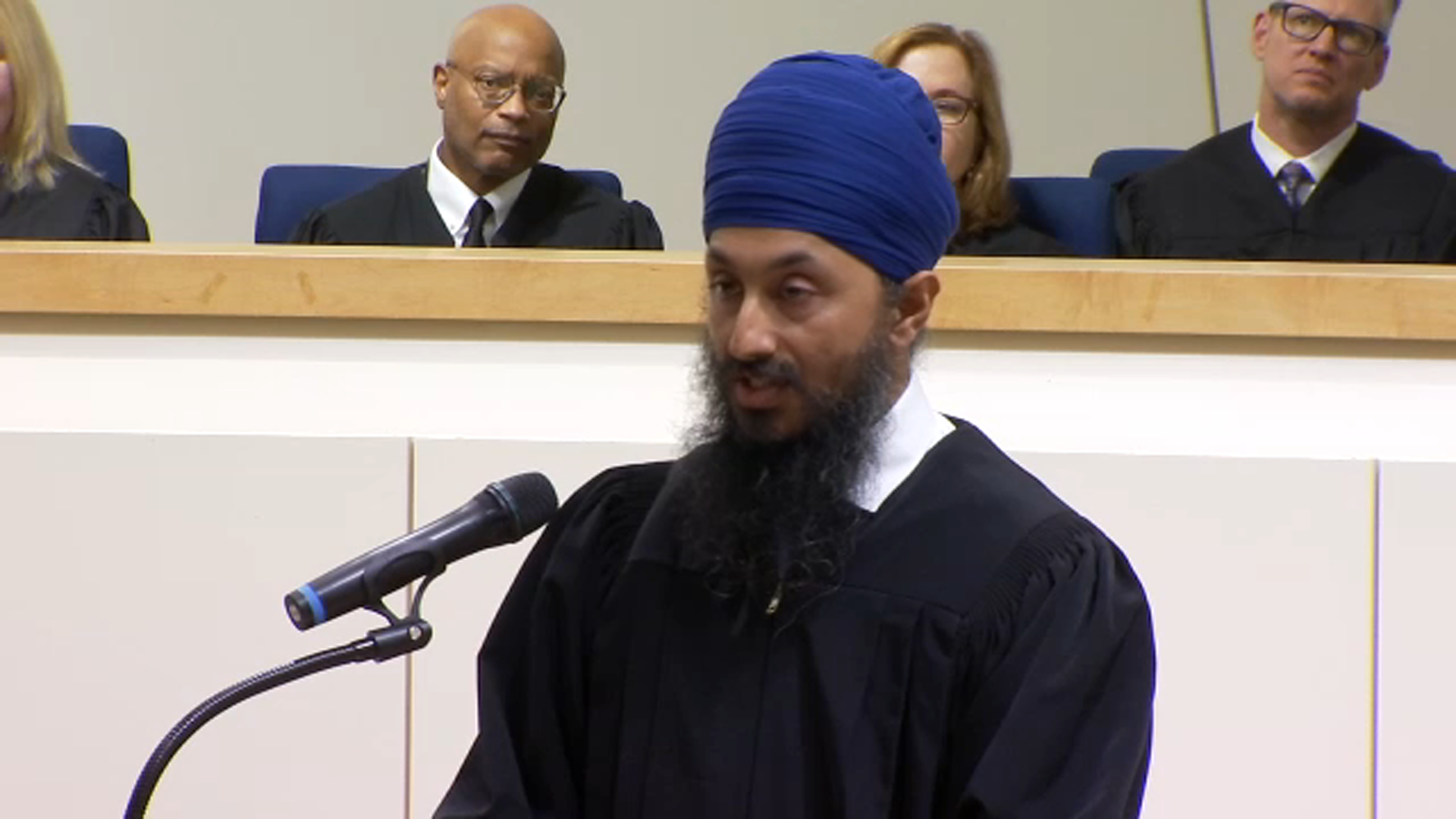 Enrobing ceremony held for first Sikh judge appointed to Fresno County Superior Court
