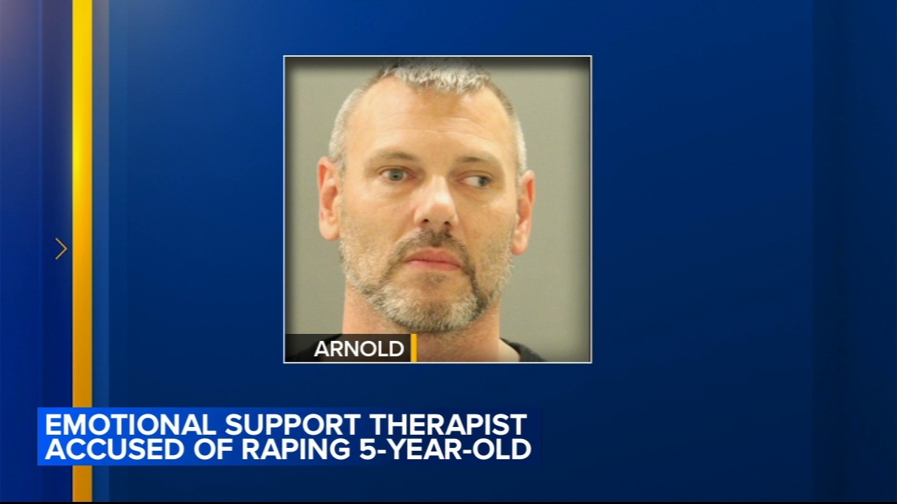 Emotional support therapist for local school district accused of raping 5-year-old