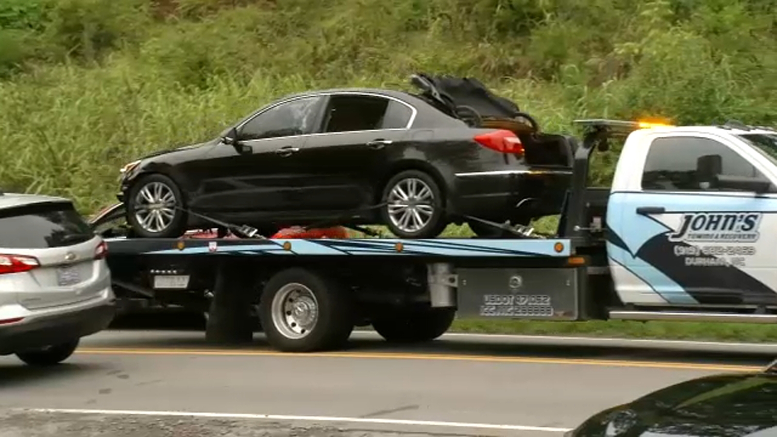 Deadly crash | 1 dead after car slides off road into Ellerbe Creek in ...
