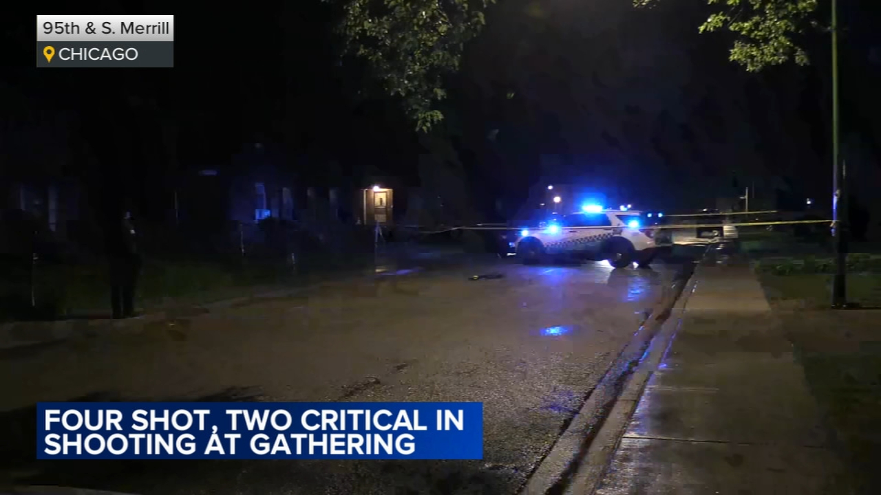 4 shot, 2 critically in South Side party, police say
