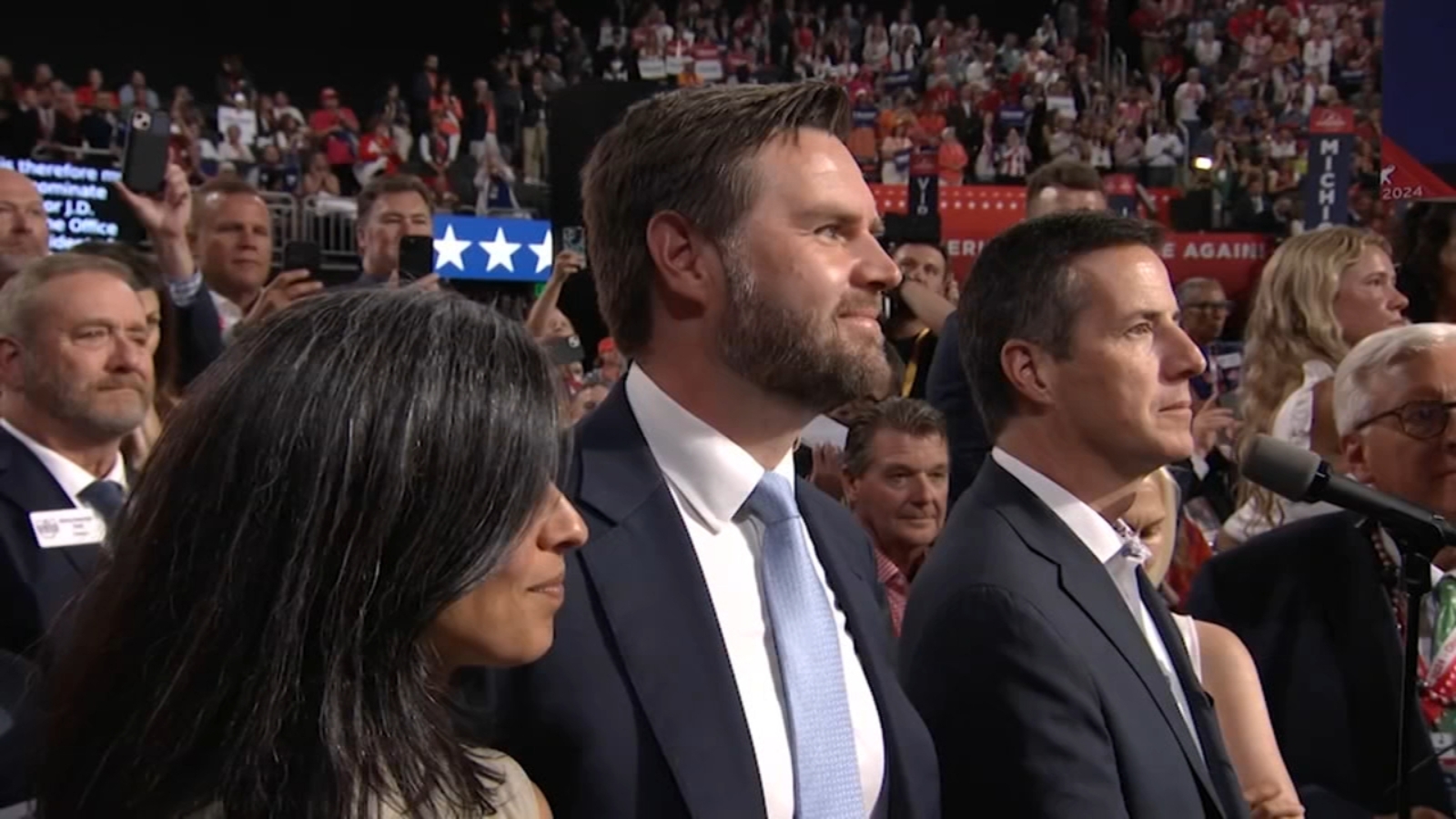 Local law enforcement helping with security at RNC, delegates react to Trump's VP pick