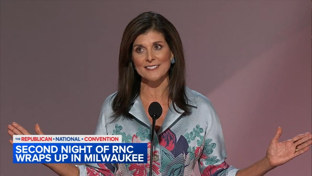RNC 2024 Day 2: Trump feted by former rivals Haley, DeSantis
