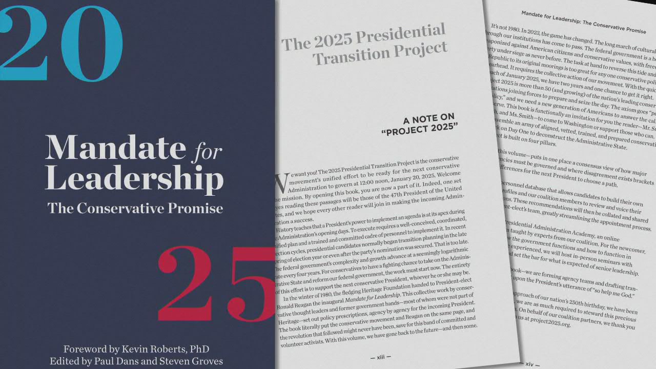 What is project 2025?