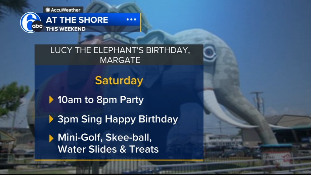 Here's what's happening down at the Jersey shore this weekend