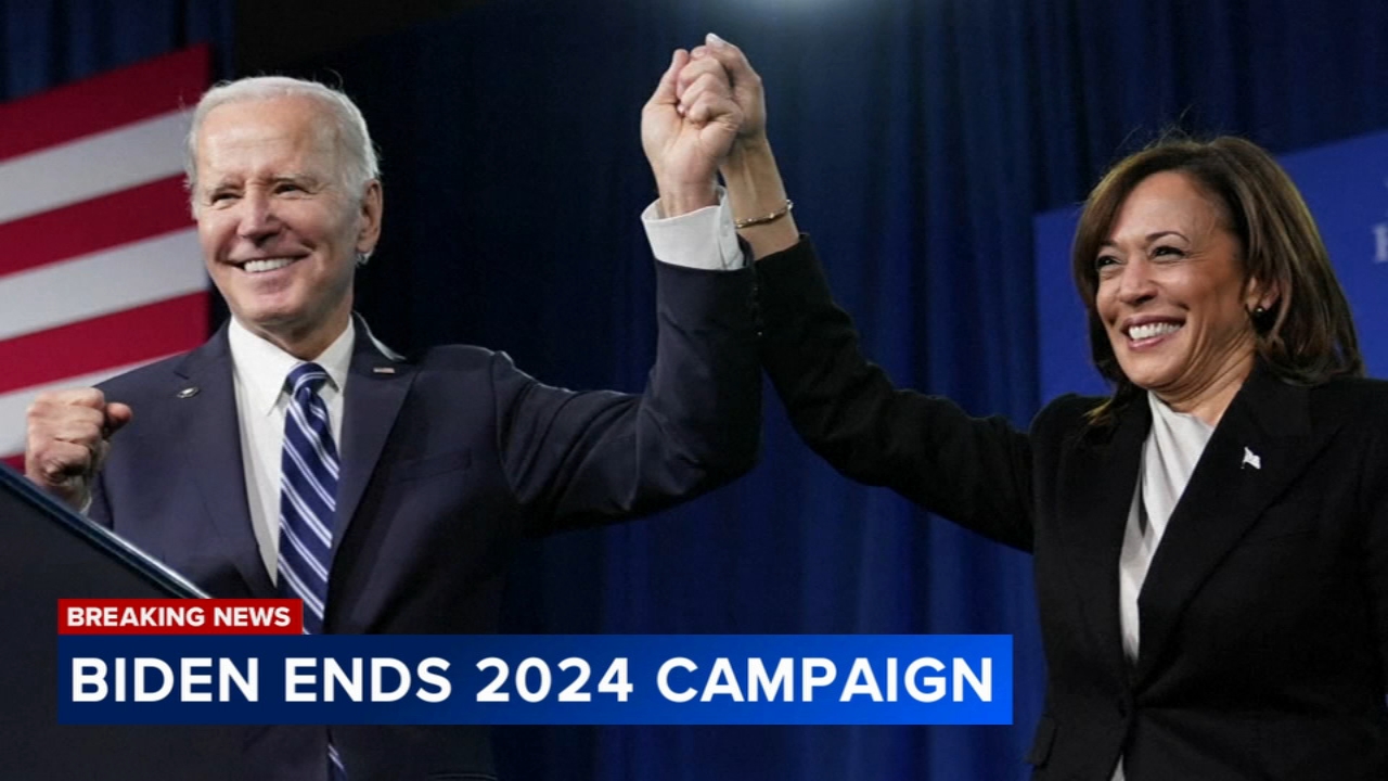 President Joe Biden drops out of 2024 presidential race
