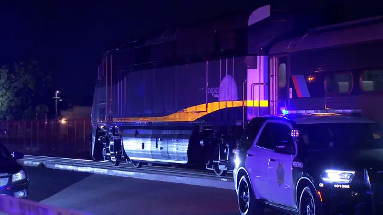 Woman hit and killed by train in central Fresno, police say