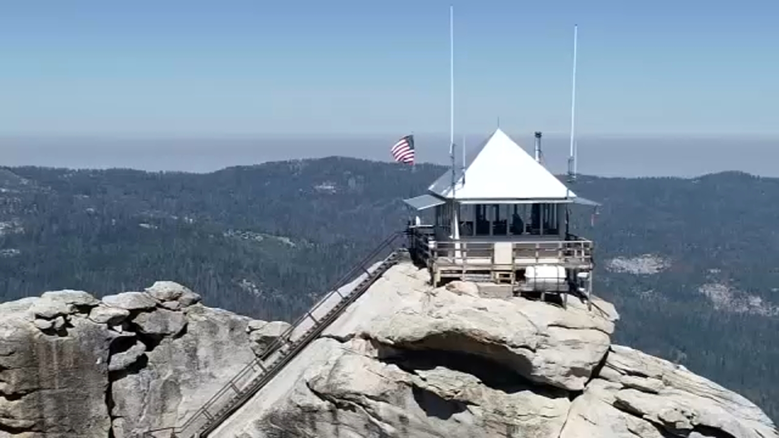 Buck Rock Fire Lookout in Sequoia National Forest now a historical landmark
