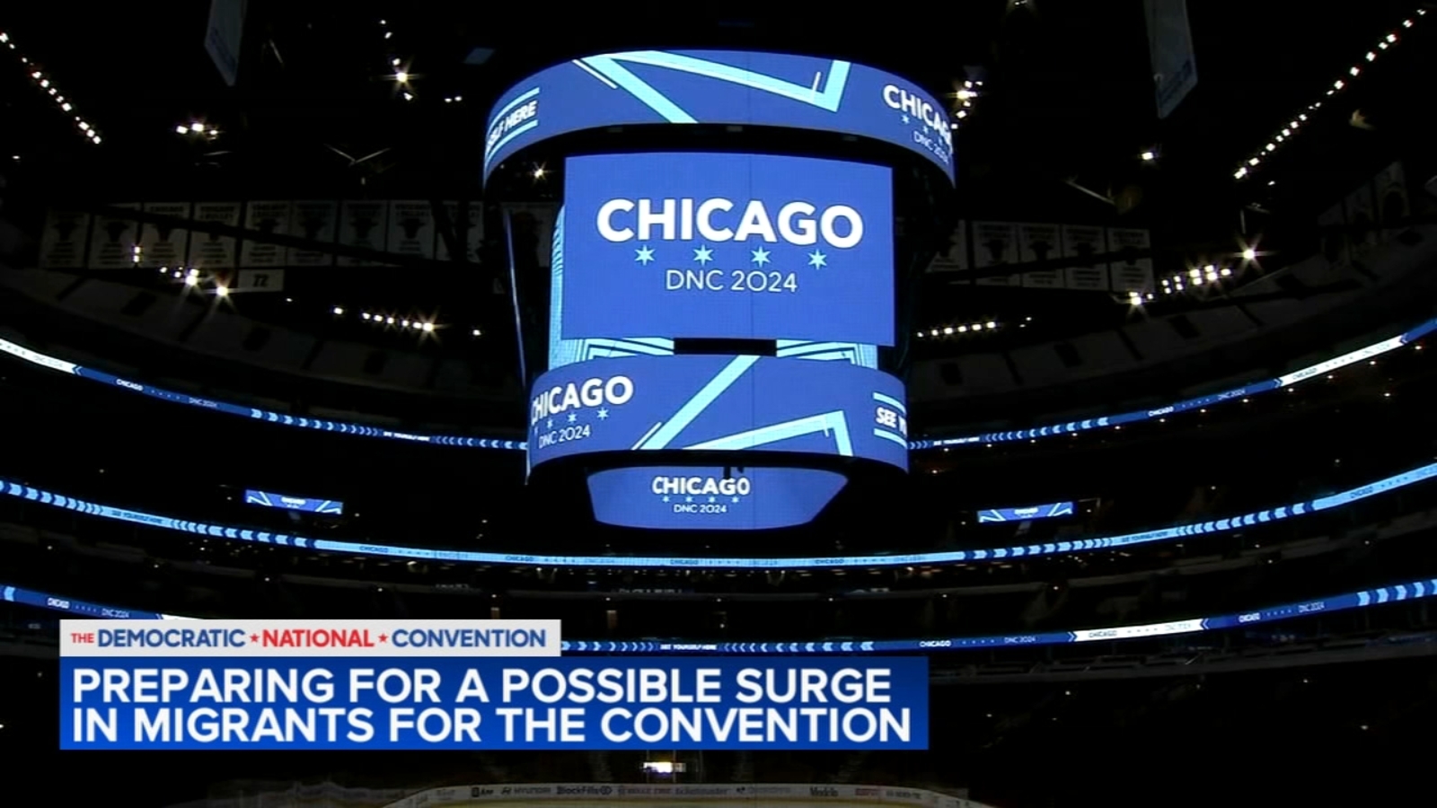 Dnc Bus Chicago, Illinois prepare for possible migrant surge set to coincide ...