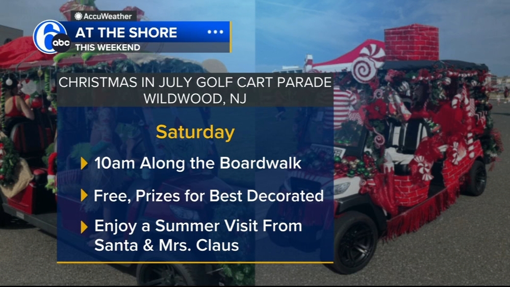 Here's what's happening down at the Jersey shore this weekend