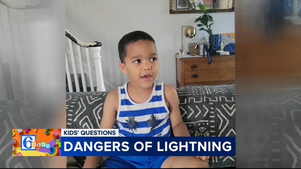 Kids' Questions explores the dangers of lightning while outdoors