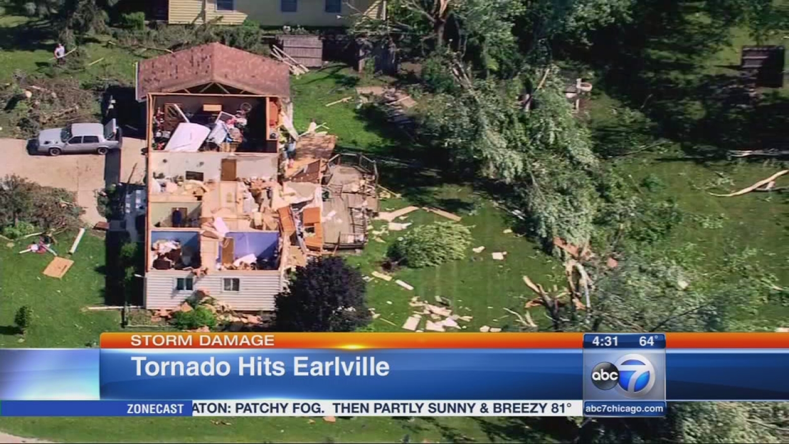 Earlville, Plainfield, Romeoville hit by EF1 tornadoes, NWS says