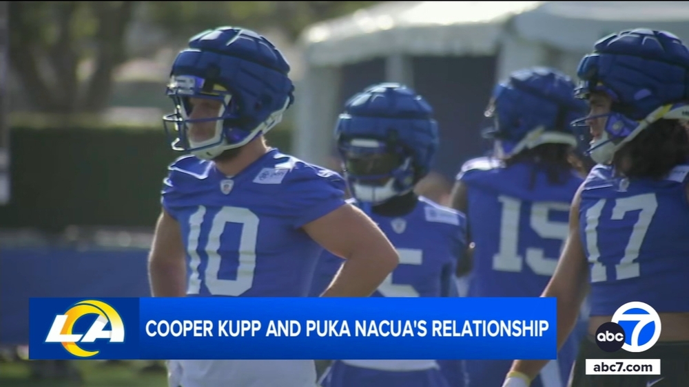 Rams star Cooper Kupp talks working out with Puka Nacua