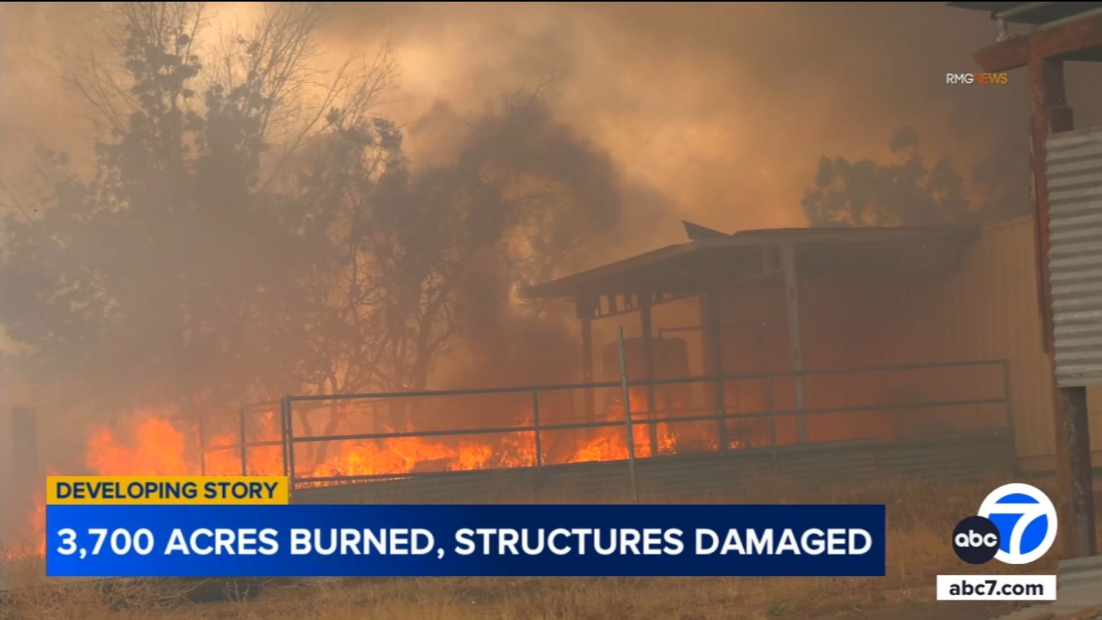 Brush fire in Aguanga grows to 3,700 acres, triggering evacuations in ...