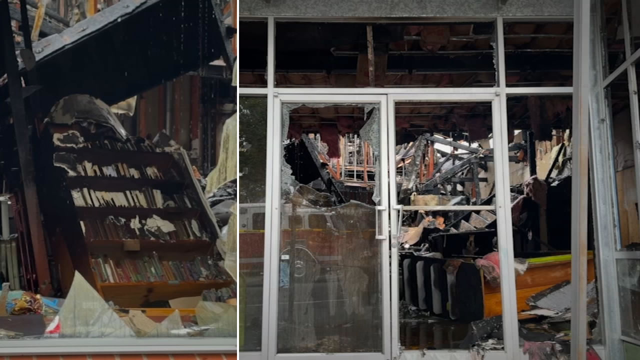 Owner and community devastated after fire destroys popular bookstore