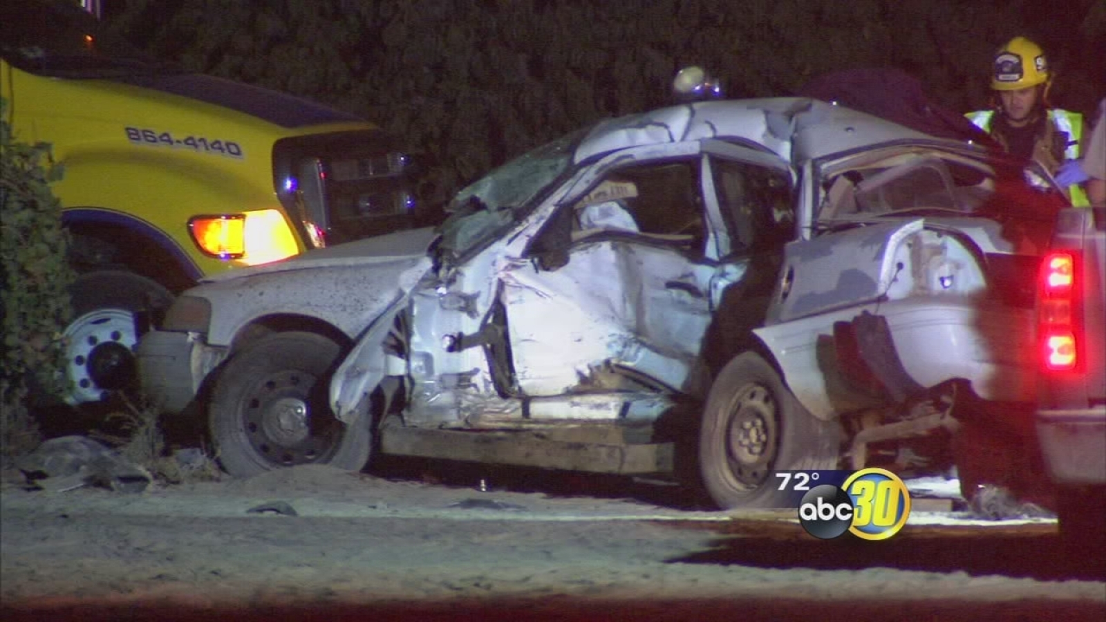 One person is dead and another injured after a crash outside of