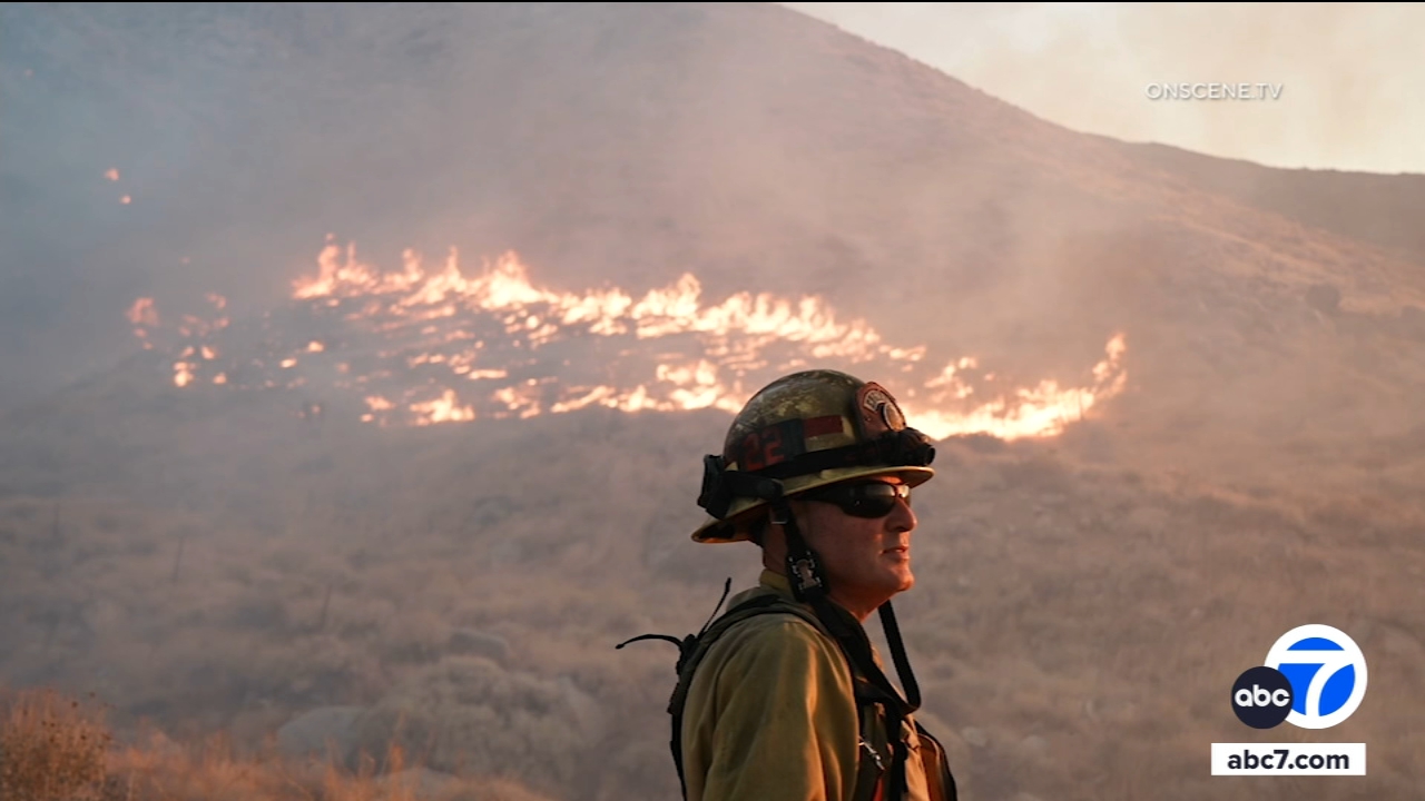 Evacuations issued for brush fire in Apple Valley