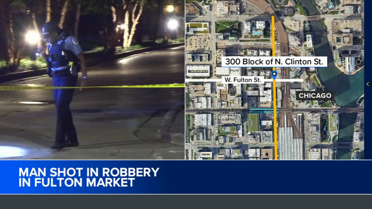 
1 shot during robbery attempt in Fulton River District: CPD