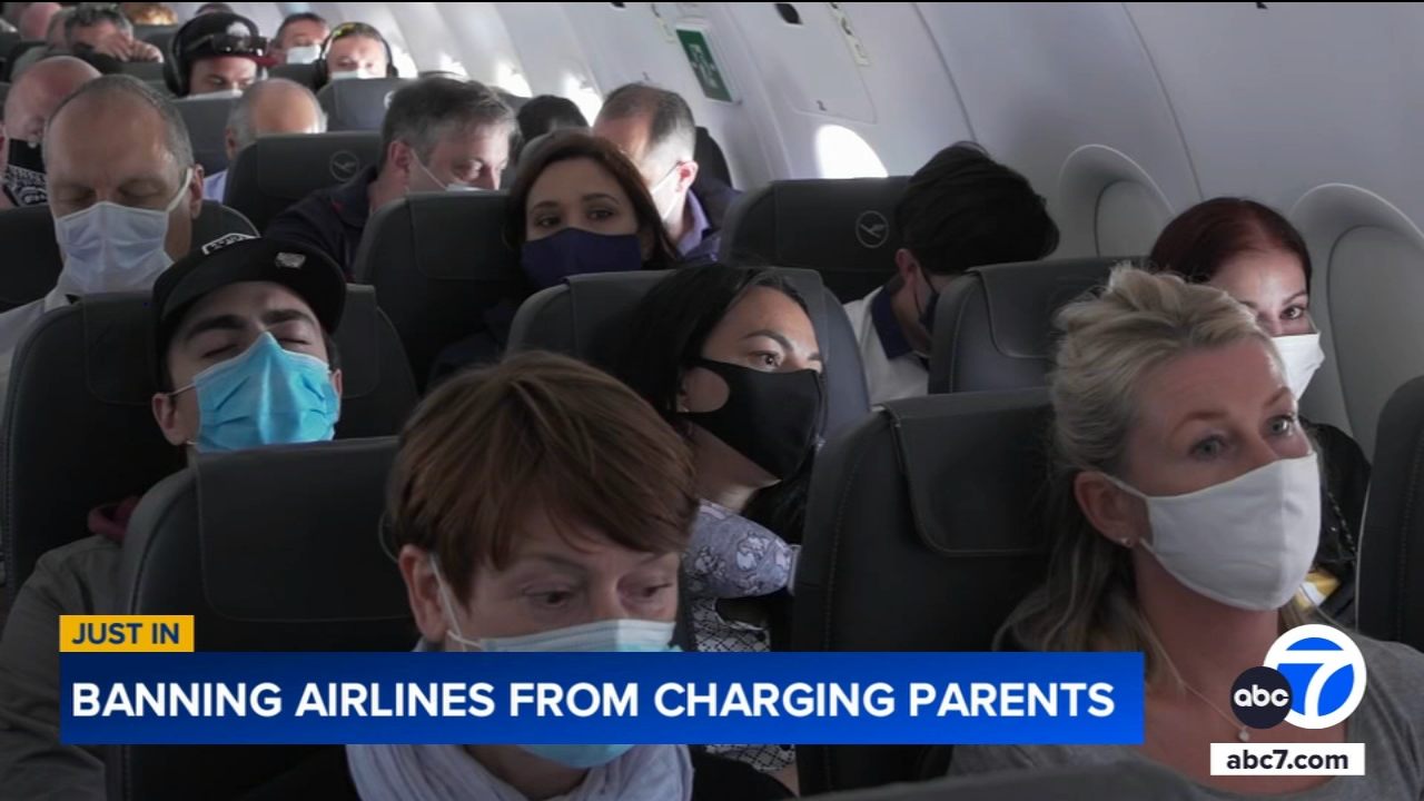 Rule would ban airlines from charging parents extra fees for kid seats