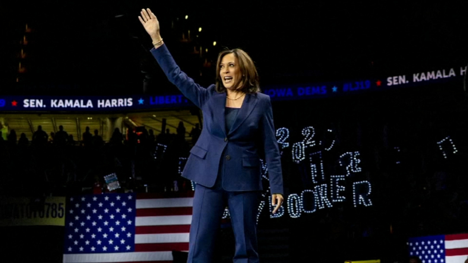 Vice President Kamala Harris raised $310 million, double the amount Trump did in July