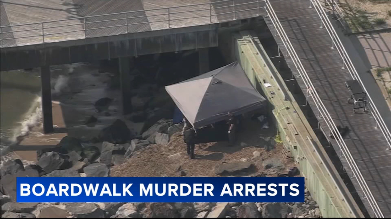 3 men arrested after 2 women found with gunshot wounds to head, 1 killed, near Atlantic City resort