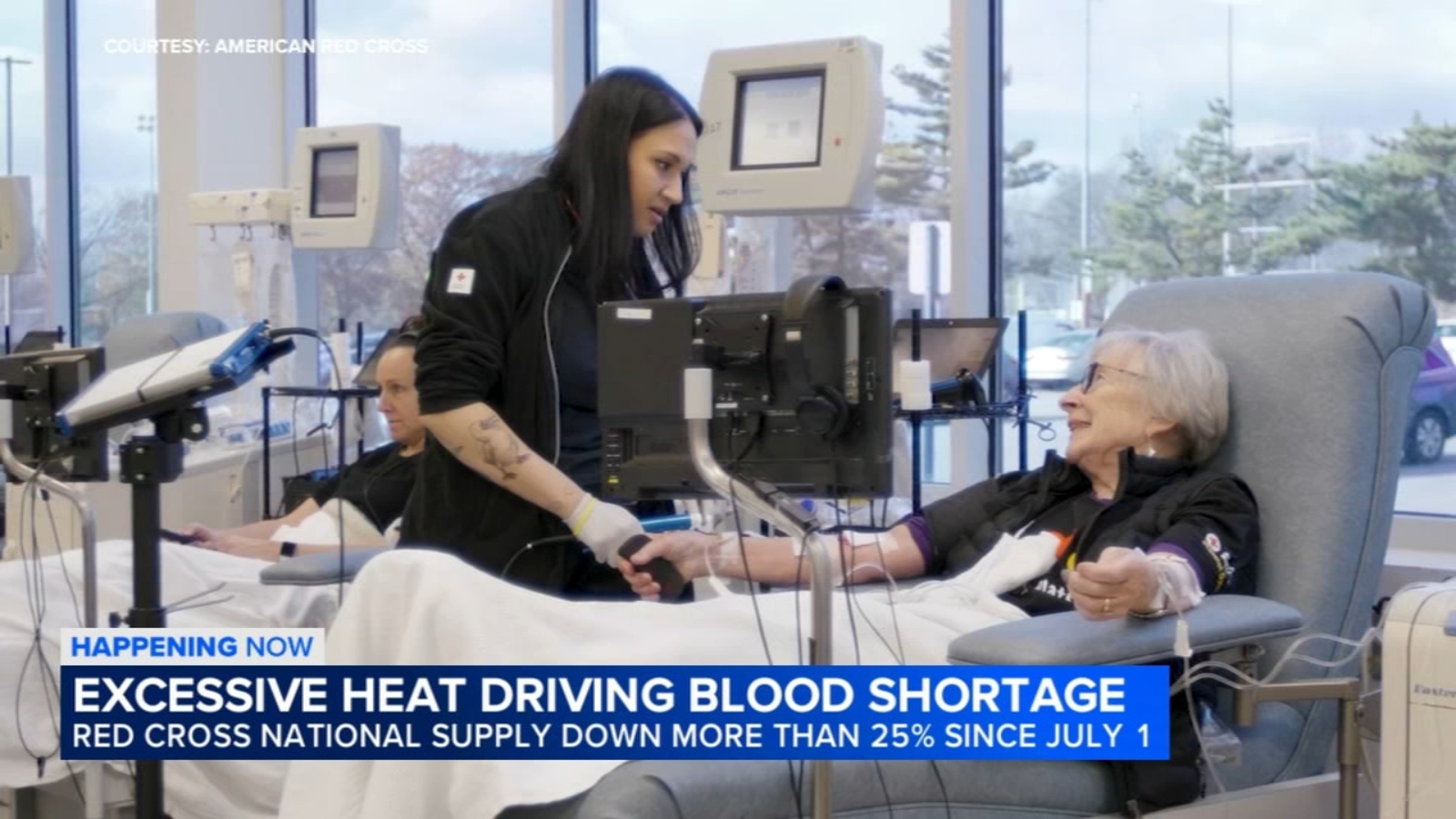 Nationwide blood shortage