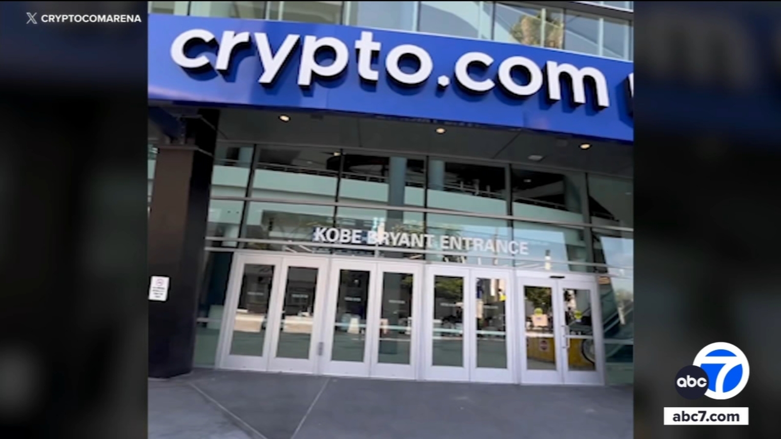 Crypto.com Arena unveils new Kobe Bryant Entrance on 11th Street - ABC7 Los  Angeles