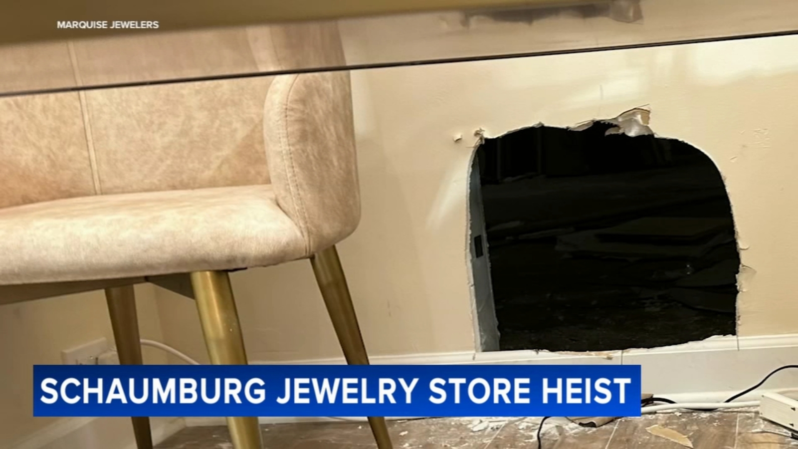 Burglars tunnel through stores to steal 1.5M in jewelry from Marquise