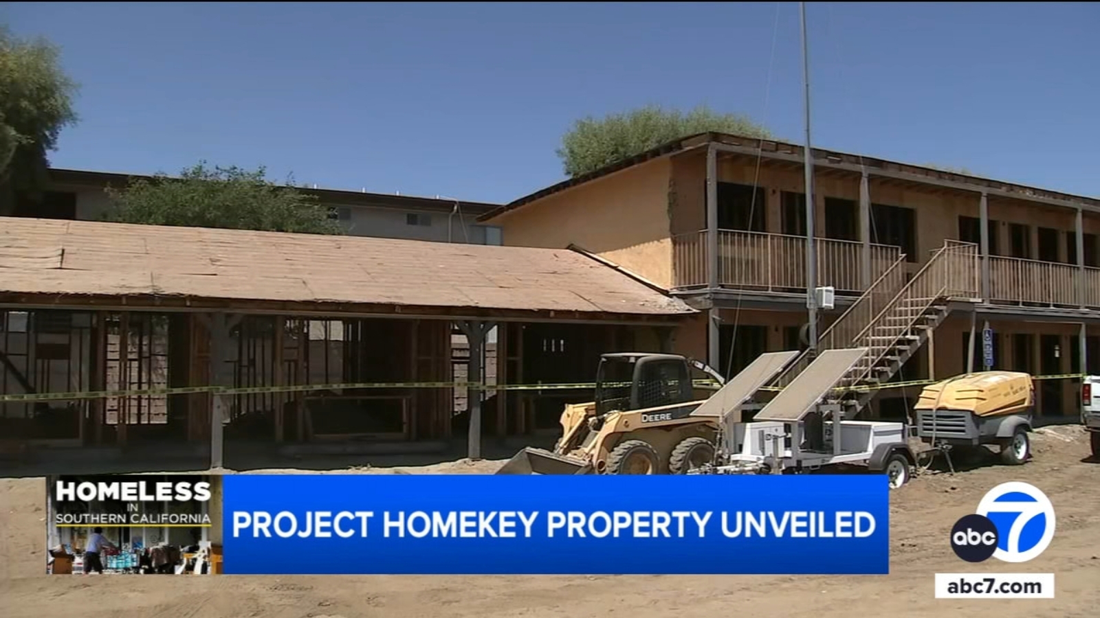 Project Home Key LA celebrates groundbreaking of city's first Project Homekey renovation ...