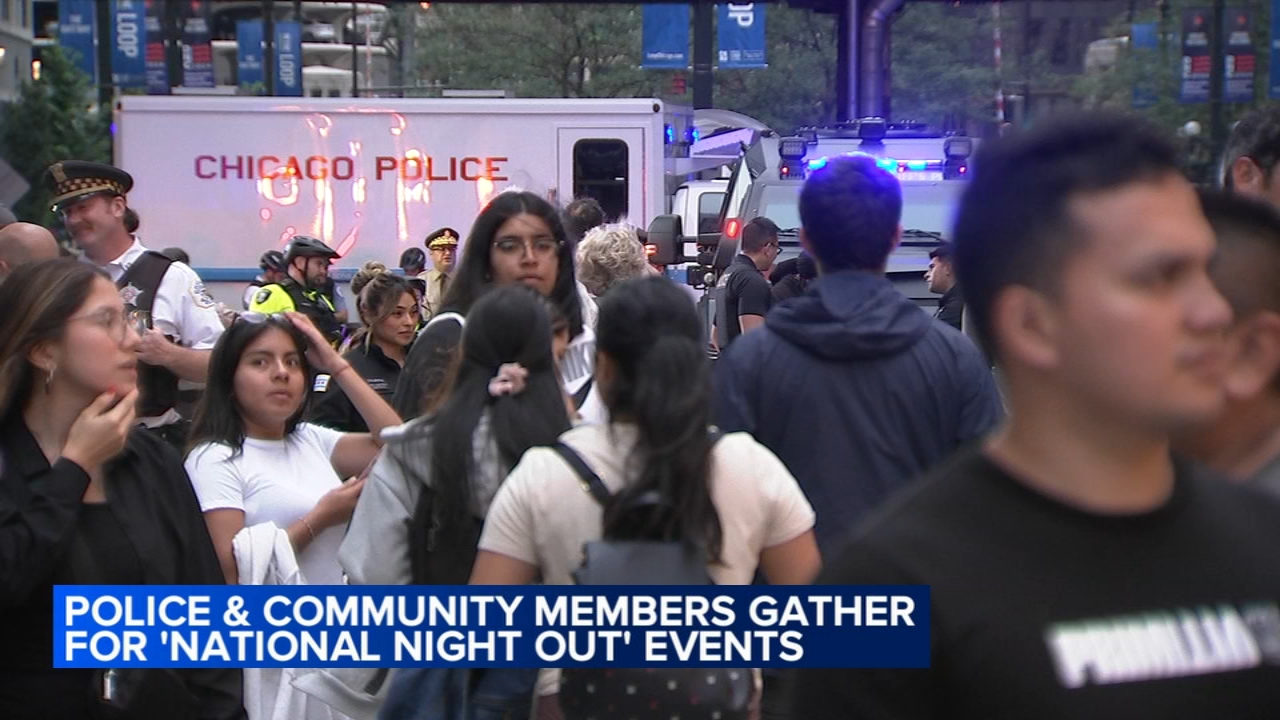 Chicago-area police departments celebrate National Night Out