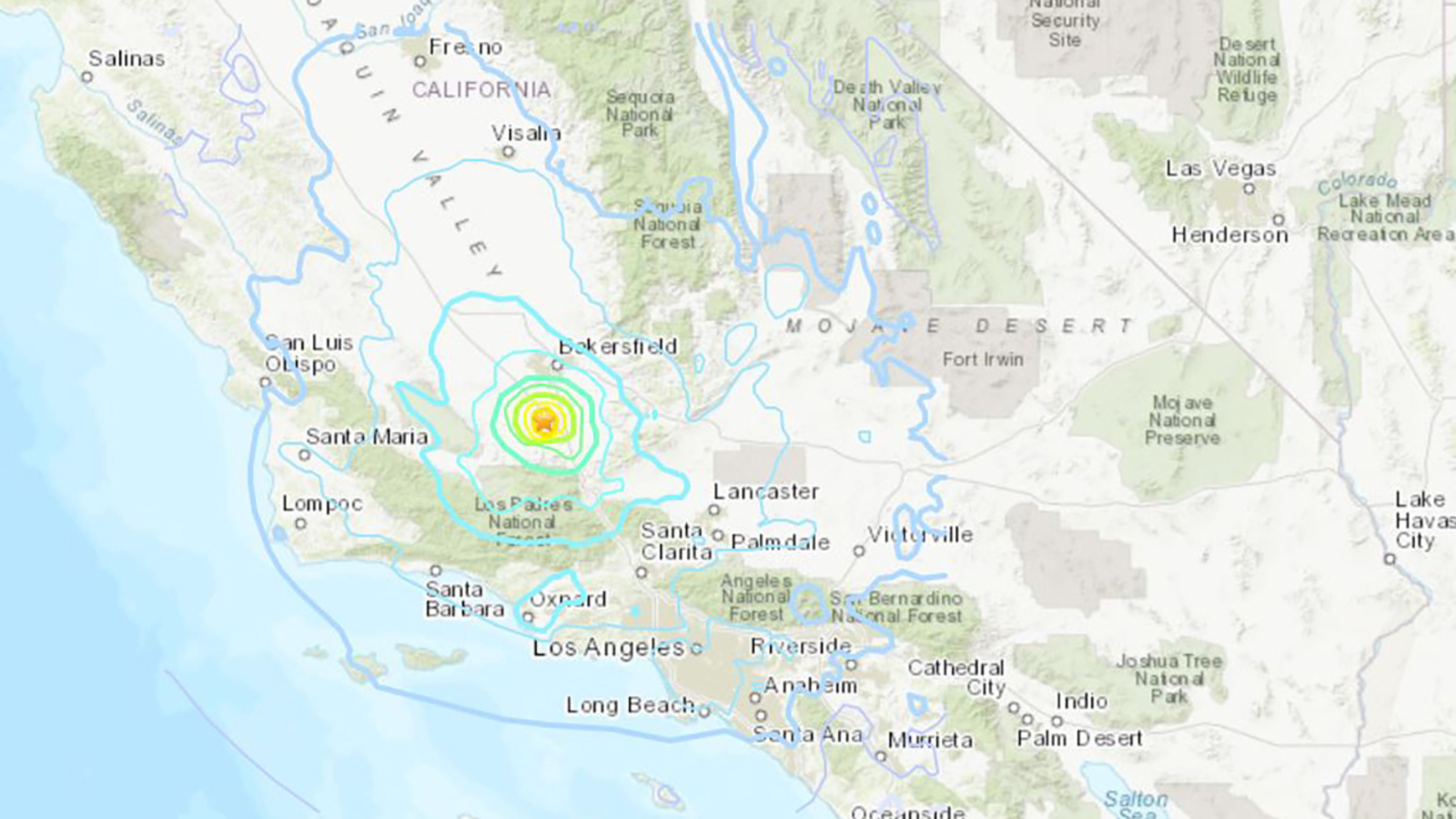 5.3 magnitude earthquake hits Kern County, USGS says