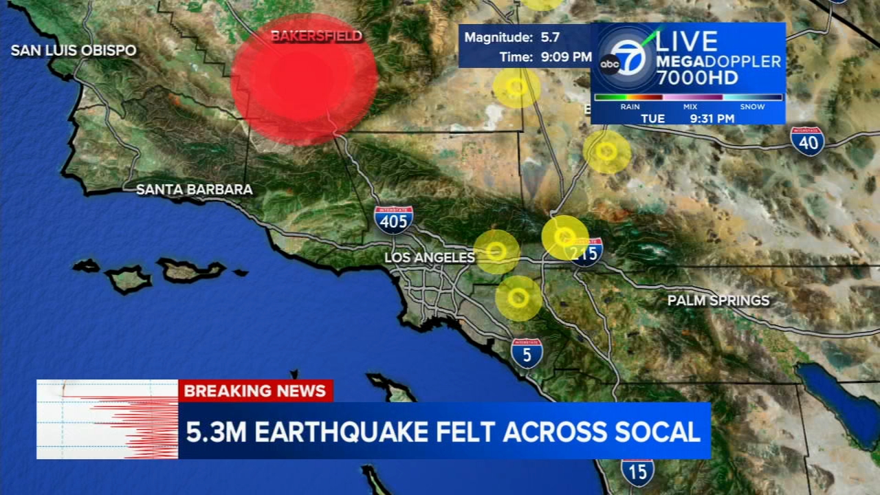 Mapa De Terremotos De California Hoy