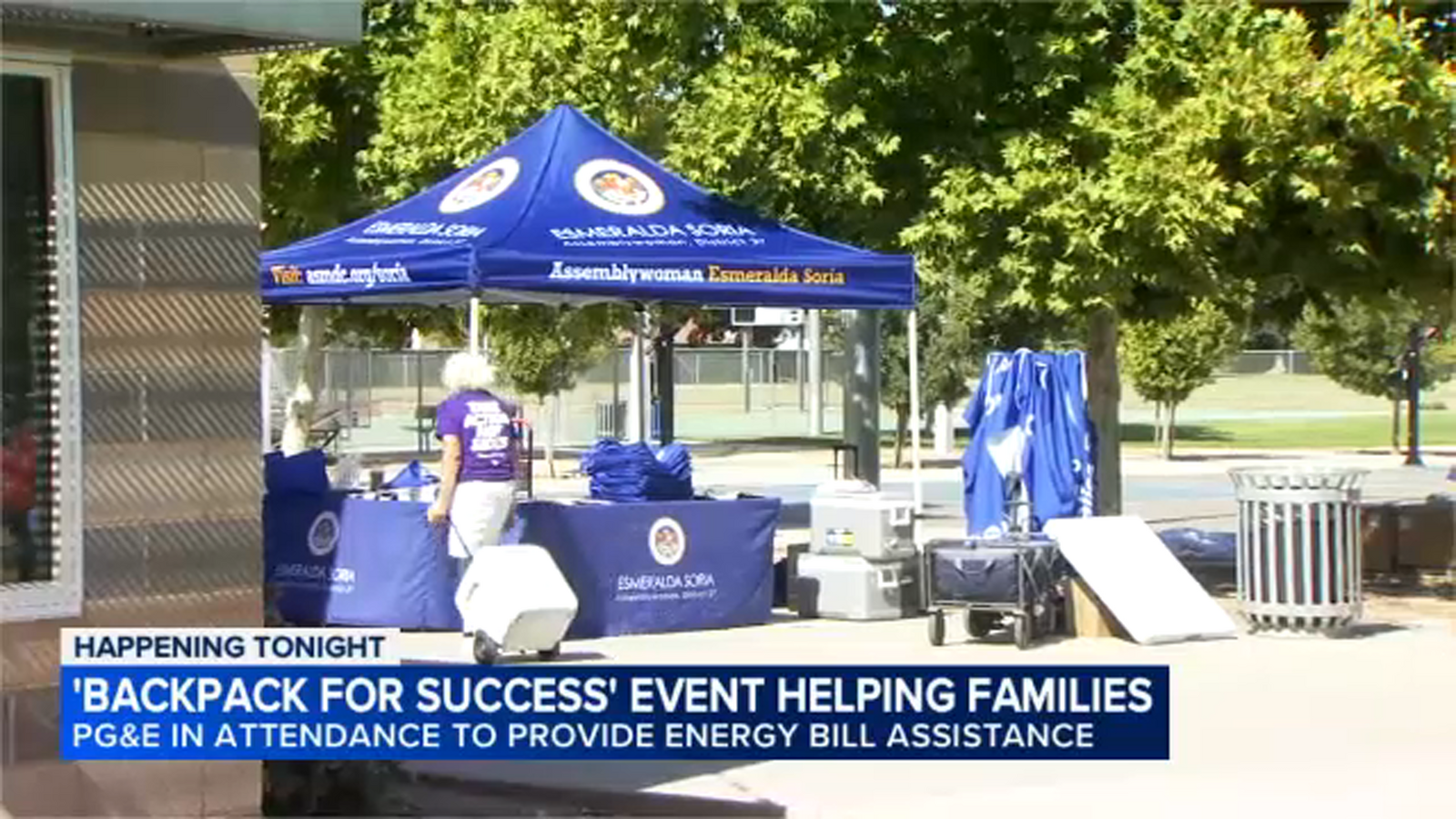 Event helps families pay PG&E bills and get ready to head back to school in Fresno
