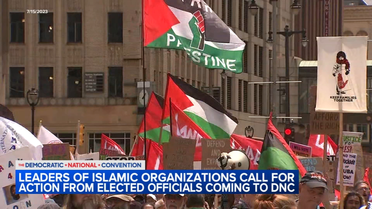 Muslim leaders call on DNC attendees to do more to end war in Gaza