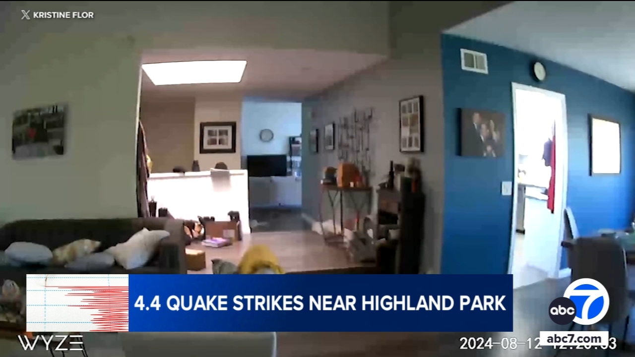 4.4 magnitude earthquake hits Highland Park area, USGS says