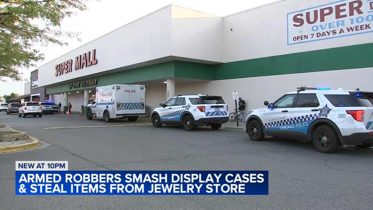 5 armed robbers hit SW Side jewelry store: CPD