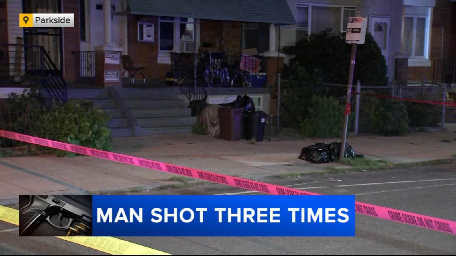 Man in critical condition after being shot 3 times in Parkside section ...