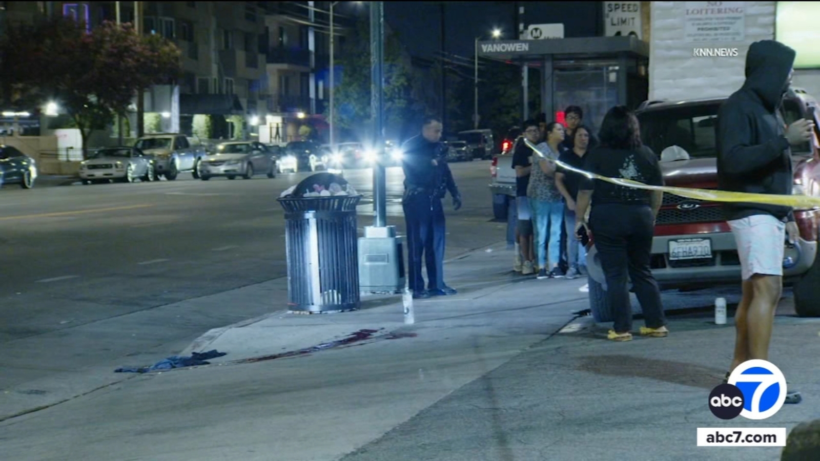 Man stabbed after trying to stop argument between couple in North Hollywood