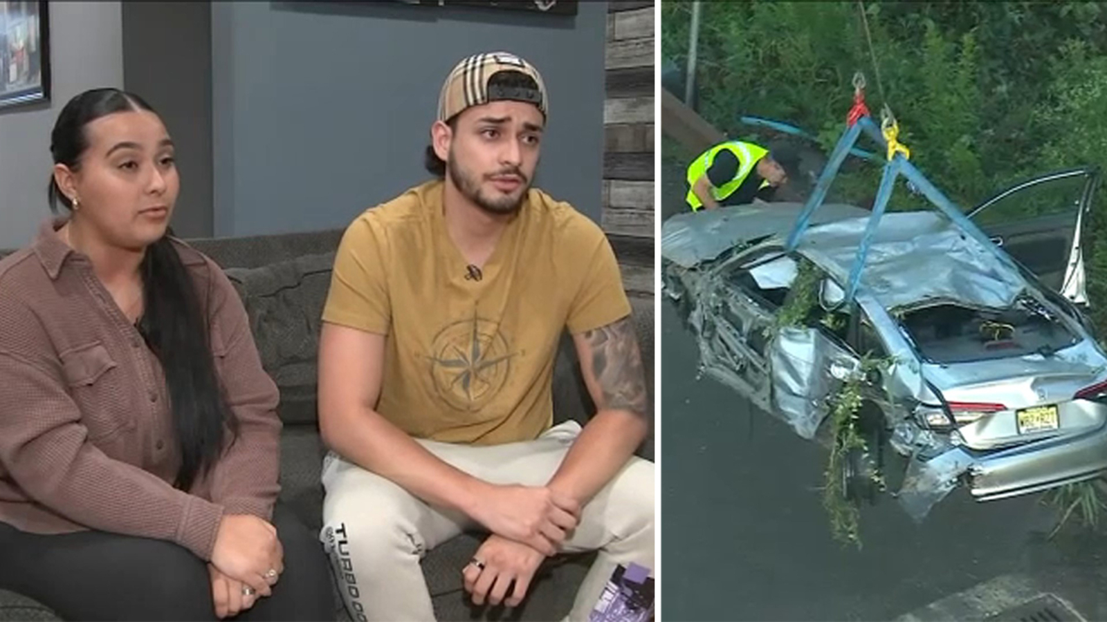 Owner of stolen vehicle devastated after car totaled in police chase on Garden State Parkway