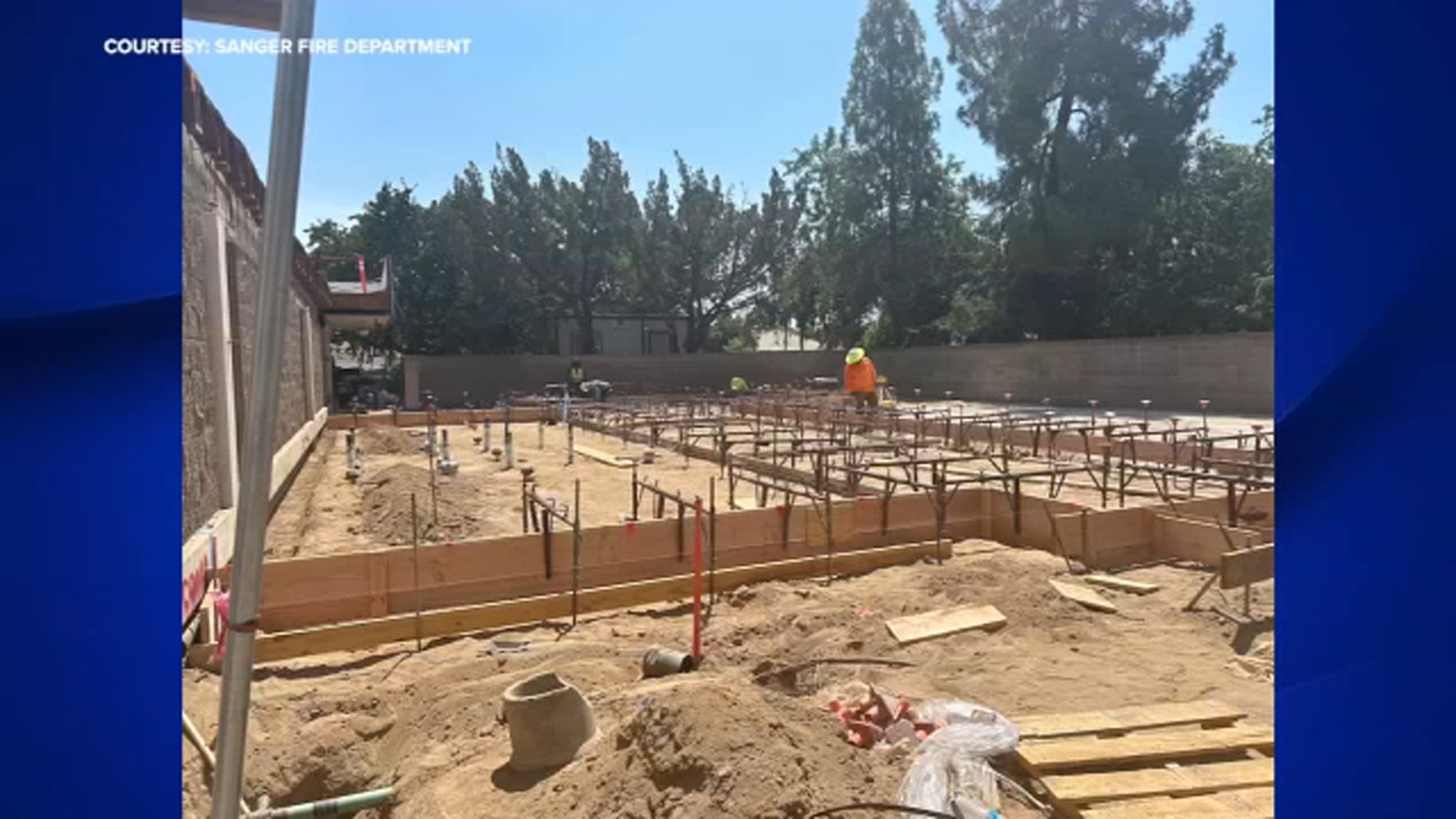 Major renovations underway for Sanger Fire Department