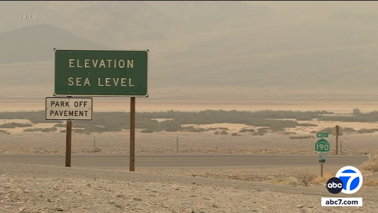 Man dies of heat exposure after crashing car in Death Valley park