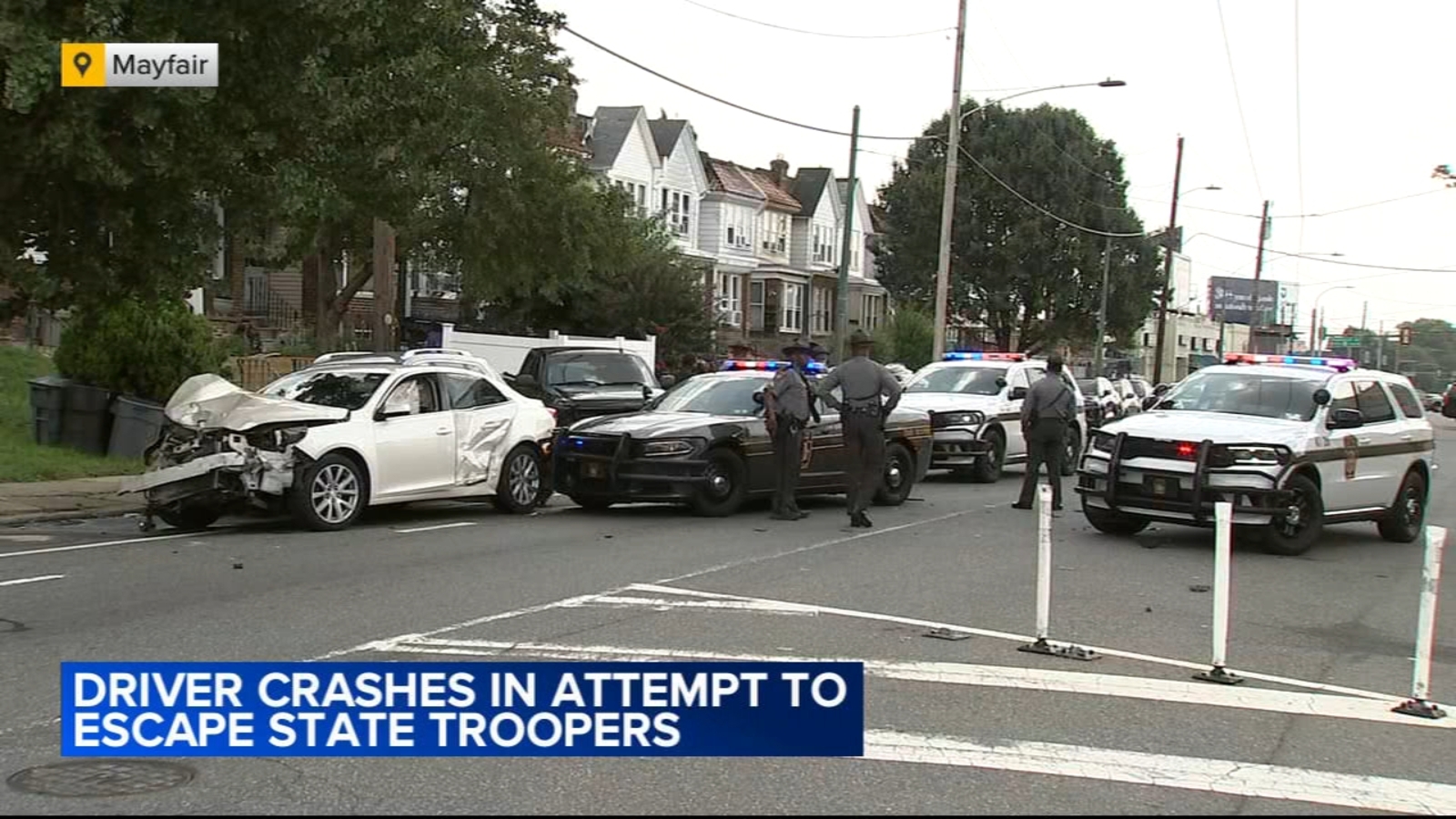 Suspect in custody after Pennsylvania State Police chase ends with ...