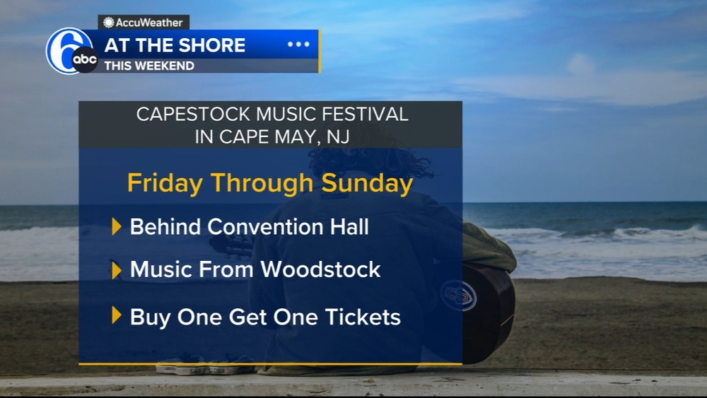 Here's what's happening down at the Jersey shore this weekend
